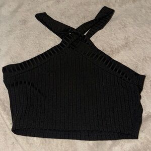 Black cross top